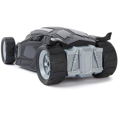 DC Comics, Batman Batmobile Remote Control Car, Easy to Drive with 4-inch Batman Figure, Kids Toys for Boys and Girls Ages 4 and Up