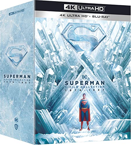 Superman 5-Film Col: I, II, II Donner Cut, III, IV (4K Ultra HD + Blu-ray + Digital) [4K UHD]