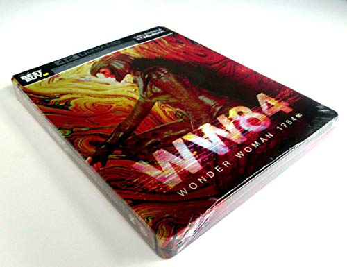 DC Wonder Woman 1984 WW84 Best Buy 4K Ultra HD Blu-ray Collectible STEELBOOK