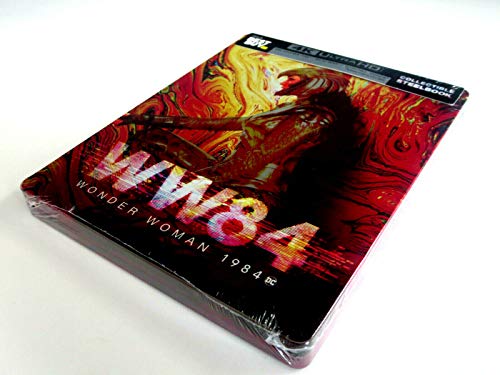 DC Wonder Woman 1984 WW84 Best Buy 4K Ultra HD Blu-ray Collectible STEELBOOK