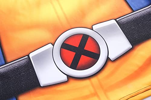 Red Plume Men's Superhero Shirt Sports Fitness T-Shirt Party/Cosplay Short Sleeve (XXL) Multicoloured