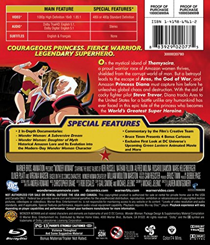 Wonder Woman 2009 [Blu-ray]