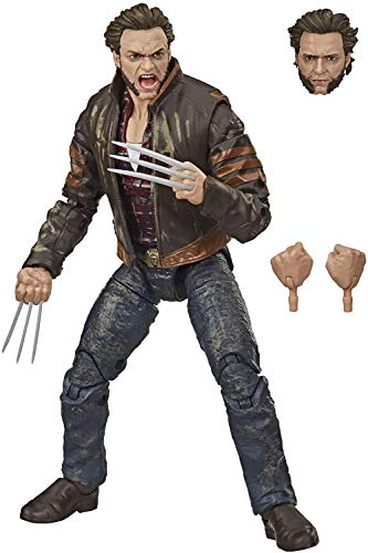 Marvel Hasbro Legends Series X-Men Wolverine 6-inch Collectible Action Figure Toy, Includes 3 Accessories, Ages 14 and Up, Brown