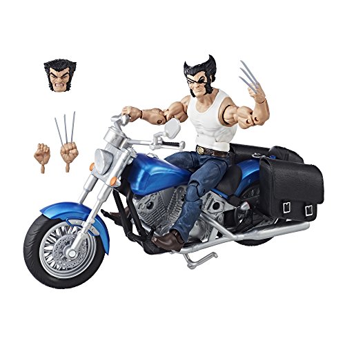 Marvel Legends Series 6-inch Wolverine and Motorcycle