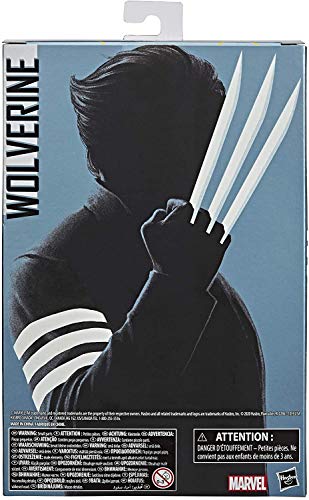 Marvel Hasbro Legends Series X-Men Wolverine 6-inch Collectible Action Figure Toy, Includes 3 Accessories, Ages 14 and Up, Brown