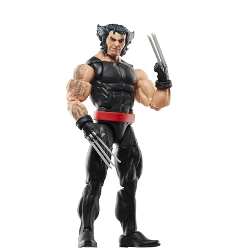 Marvel Legends Series Wolverine and Psylocke, 50th Anniversary Comics Collectible 6-Inch Action Figure 2-Pack