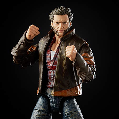 Marvel Hasbro Legends Series X-Men Wolverine 6-inch Collectible Action Figure Toy, Includes 3 Accessories, Ages 14 and Up, Brown