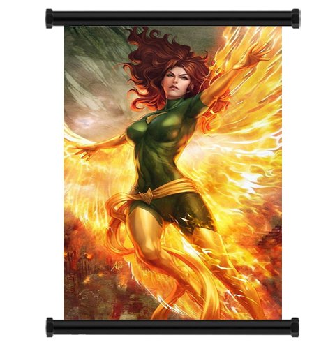 Wall Scrolls X-Men Phoenix Comic Fabric Poster (16 x 24) Inches
