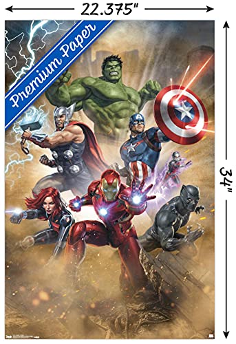 Trends International Marvel Cinematic Universe - Avengers - Fantastic Wall Poster, 22.375" x 34", Premium Unframed Version