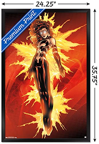 Trends International Marvel Comics-The X-Men: Dark Phoenix-Team Wall Poster, 22.375 in x 34 in, Black Framed Version