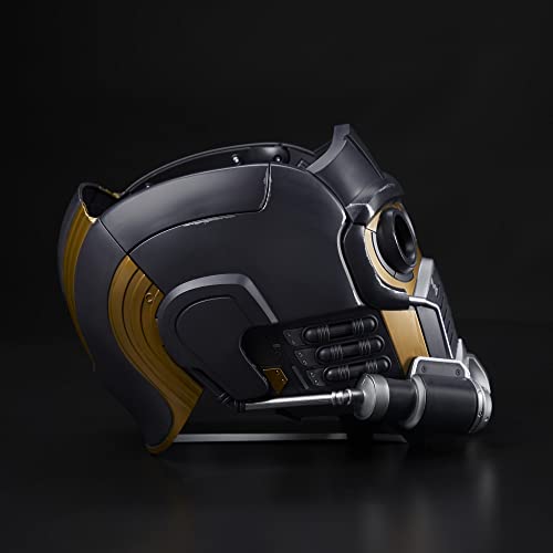 Marvel Legends Series Star-Lord Premium Electronic Roleplay Helmet with Light and Sound FX, Guardians of The Galaxy Adult Roleplay Gear