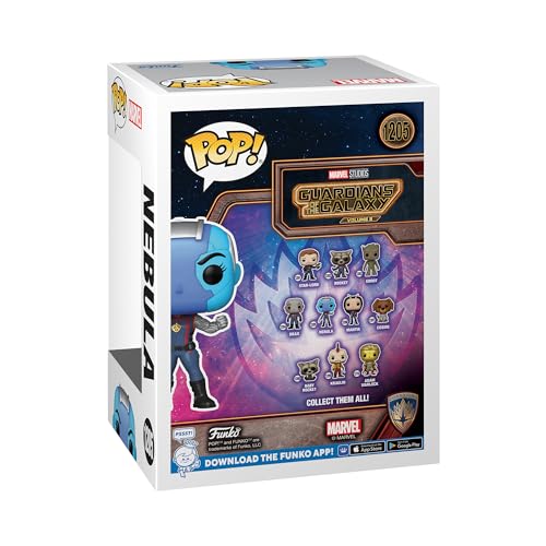 Funko Pop! Marvel: Guardians of The Galaxy Volume 3 - Nebula, Multicolor, Vinyl, 3.8-Inch Tall