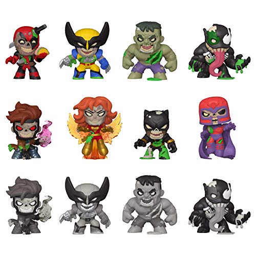 Funko Mystery Mini's: Marvel Zombies - One Mystery Figure, Multicolor, 3 inches (49114)