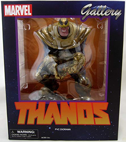 Diamond Select Toys Marvel Gallery: Thanos PVC Figure, Multicolor, (Model: MAY192386)