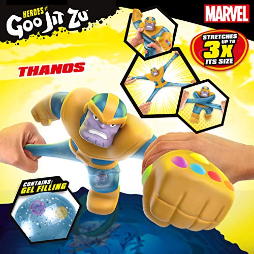 Heroes of Goo Jit Zu Licensed Marvel Supagoo Hero Pack - Thanos, Multicolor, 41130, Super-Sized Thanos
