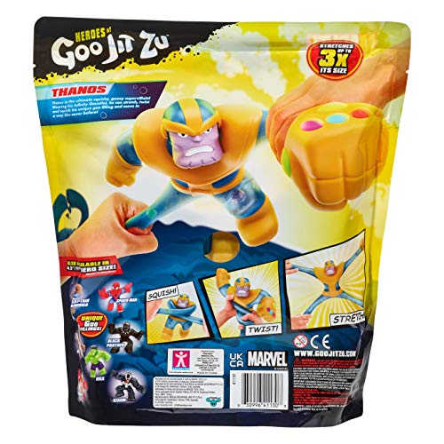Heroes of Goo Jit Zu Licensed Marvel Supagoo Hero Pack - Thanos, Multicolor, 41130, Super-Sized Thanos