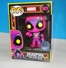 POP! Marvel 801 Blacklight - Deadpool Blacklight Special Edition