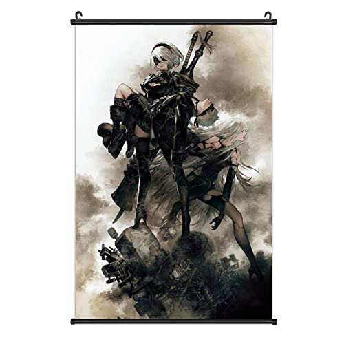 Honkaiaro Anime Poster Nier Cool Scroll Poster Art Prints Home Decoration Otaku Fans Gift Posters for Bedroom Living Room