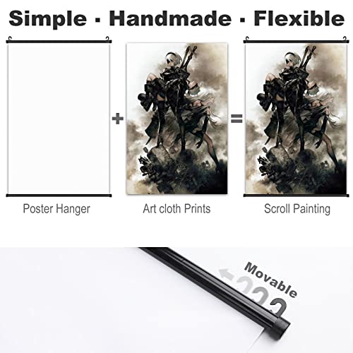 Honkaiaro Anime Poster Nier Cool Scroll Poster Art Prints Home Decoration Otaku Fans Gift Posters for Bedroom Living Room