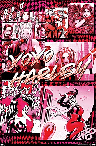 Trends International DC Comics - Harley Quinn - Good To Be Bad Wall Poster, 22.375" x 34", Premium Unframed Version