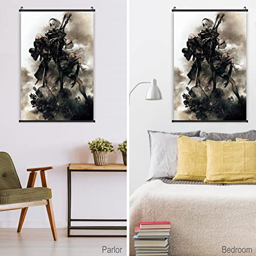 Honkaiaro Anime Poster Nier Cool Scroll Poster Art Prints Home Decoration Otaku Fans Gift Posters for Bedroom Living Room