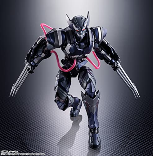 Tamashii Nations - Venom Symbiote Wolverine Tech-On Avnegers, Bandai Spirits S.H.Figuarts, Venom Symbiote Wolverine (Tech-on Avengers), 6.3 inch