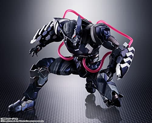 Tamashii Nations - Venom Symbiote Wolverine Tech-On Avnegers, Bandai Spirits S.H.Figuarts, Venom Symbiote Wolverine (Tech-on Avengers), 6.3 inch