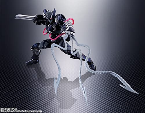 Tamashii Nations - Venom Symbiote Wolverine Tech-On Avnegers, Bandai Spirits S.H.Figuarts, Venom Symbiote Wolverine (Tech-on Avengers), 6.3 inch