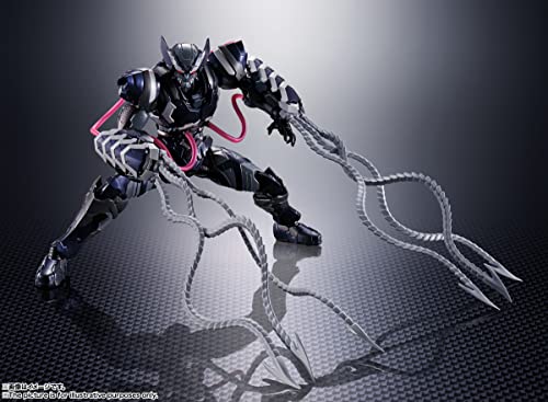 Tamashii Nations - Venom Symbiote Wolverine Tech-On Avnegers, Bandai Spirits S.H.Figuarts, Venom Symbiote Wolverine (Tech-on Avengers), 6.3 inch