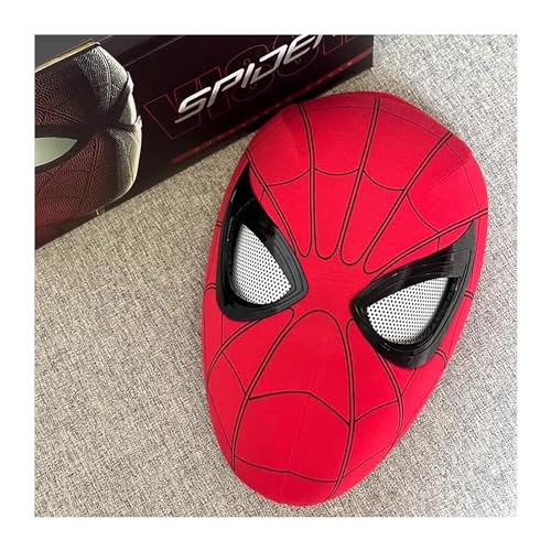 ​Halloween Spider Mask Red, Ring-shaped Remote Control Eye Size Adjustment