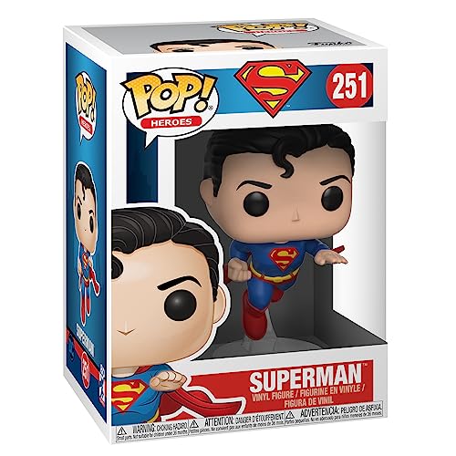 FUNKO POP! HEROES: Superman - Flying Superman (80th Anniversary)