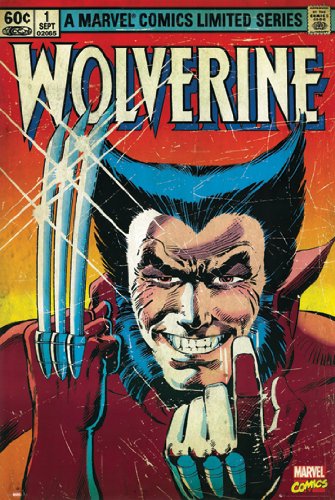 Wolverine Comic 24" x 36" Poster Print