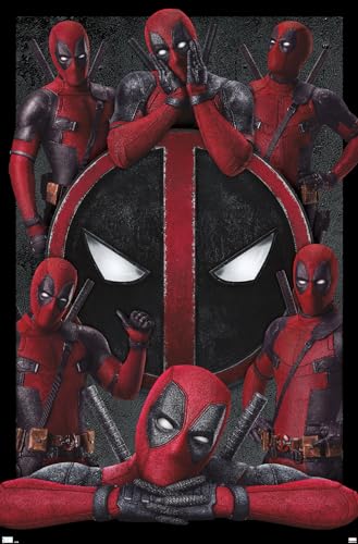 Trends International Marvel Deadpool Legacy - Collage Wall Poster