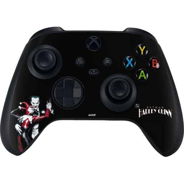 Skinit Decal Gaming Skin Compatible with Xbox Series X Bundle - Officially Licensed DC Comics The Joker Batman: Harley Quinn Cover #1 Art by Alex Ross. Piece Also Known as Tango with Evil Design
