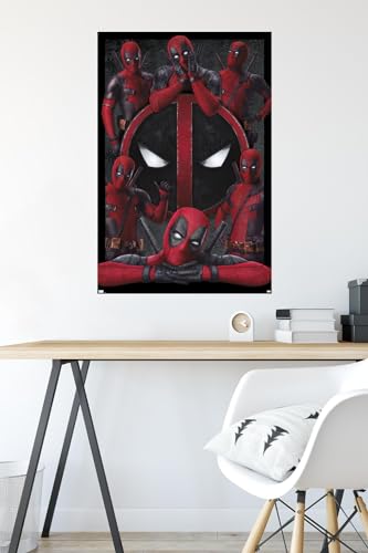 Trends International Marvel Deadpool Legacy - Collage Wall Poster