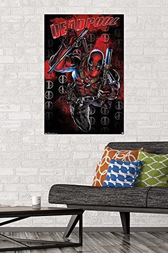 Trends International Marvel Comics - Deadpool Wall Poster, 22.375" x 34", Premium Unframed Version