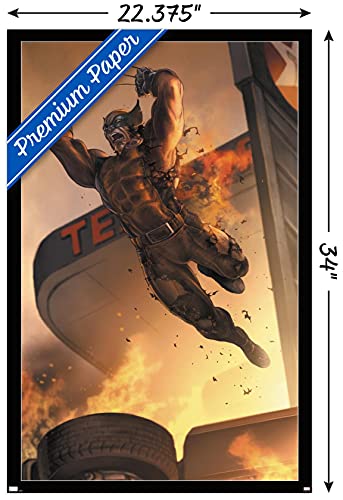 Trends International Marvel Comics-Wolverine-X-Force #26 Wall Poster, 22.375" x 34", Premium Unframed Version