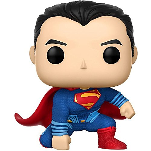 POP Justice League Movie - Superman Funko Pop! Vinyl Figure (Bundled with Compatible Pop Box Protector Case) Multicolor 3.75 inches