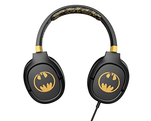 OTL Technologies DC0885 DC Comics Batman Pro G1 Wired Gaming Headphones Black