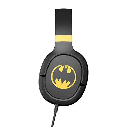 OTL Technologies DC0885 DC Comics Batman Pro G1 Wired Gaming Headphones Black