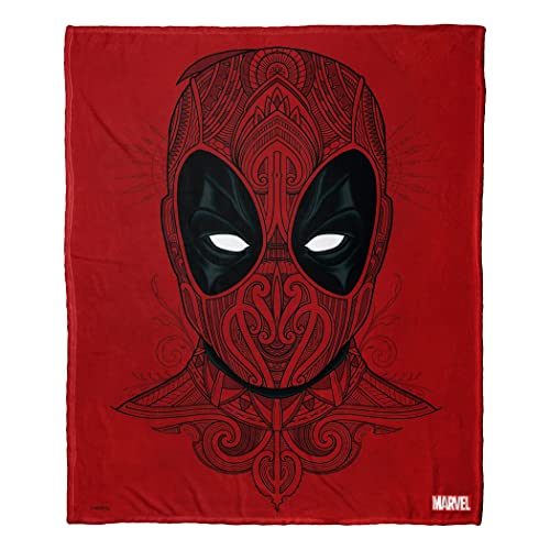 Northwest Deadpool Silk Touch Throw Blanket, 50" x 60", Flourishing Deadpool