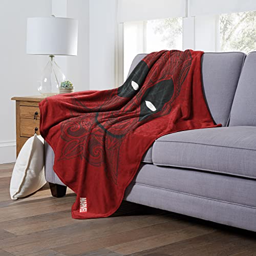 Northwest Deadpool Silk Touch Throw Blanket, 50" x 60", Flourishing Deadpool