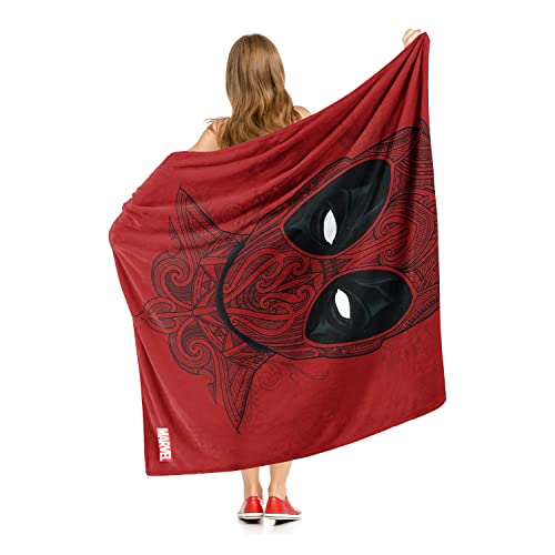 Northwest Deadpool Silk Touch Throw Blanket, 50" x 60", Flourishing Deadpool