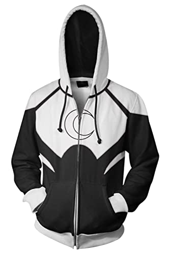 White Knight Hoodie Cosplay Costume Figure Pullover Hoodies Shirt Jacket Coat Sweatshirt Halloween Outfit for Women Boy Men