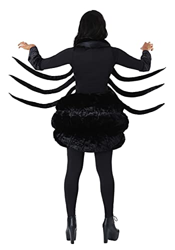 Women's Black Widow Spider Costume - L