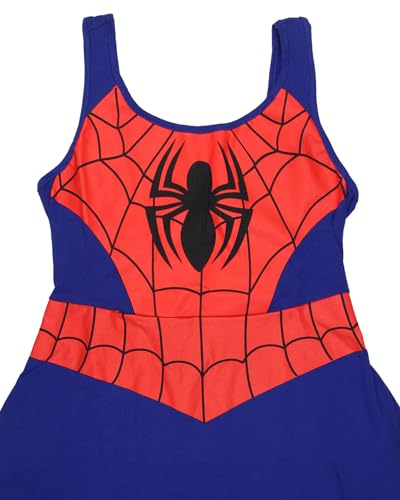 Spiderman Women's Plus Size Skater Dress Cosplay Costume, 3