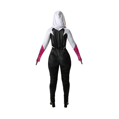 MARVEL Adult Spider-Gwen Costume, Spiderman Womens Gwen Stacy Superhero Halloween Costume - Officially Licensed