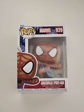 Funko POP Marvel: Gingerbread Spider-Man, Multicolor, 4 inches, (50664)