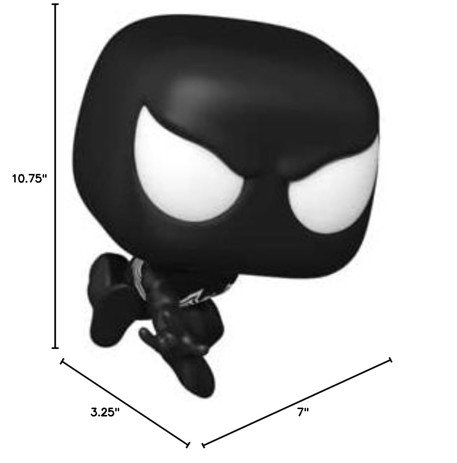 Funko The Amazing Spider-Man #300 Black Suit Pop! in Comic Book Display Case - Limited Edition Exclusive 71277