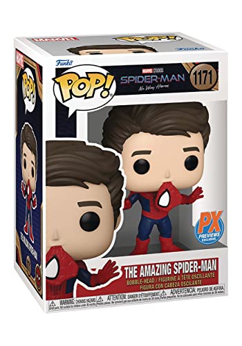 Funko Pop Spider-Man No Way Home Amazing Spider-Man (Unmasked) Figure (Special Edition)